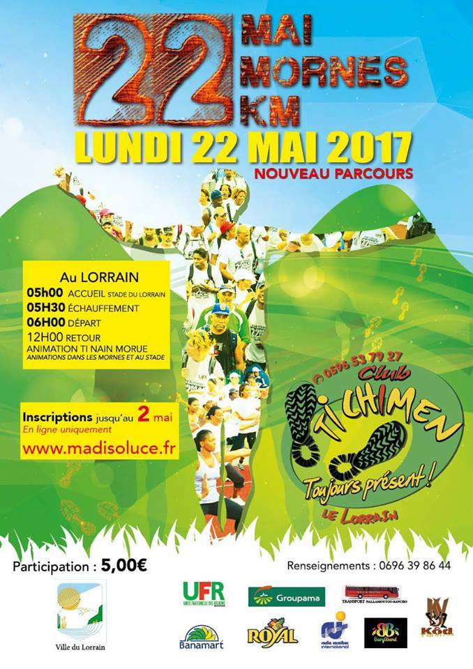 22 MAI - 22 MORNES - 22 KM